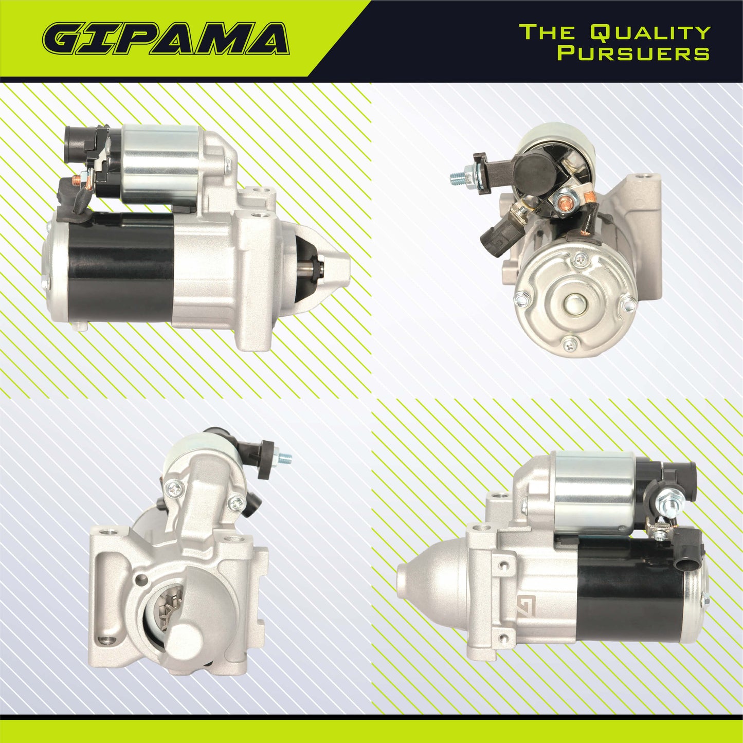 GIPAMA Starter for 2014-2019 Silverado 1500, Sierra 1500, Tahoe, Yukon, Express 3500, Express 2500, Escalade, Savana 3500, Suburban, Escalade ESV, Savana 2500, Yukon XL(10910N)