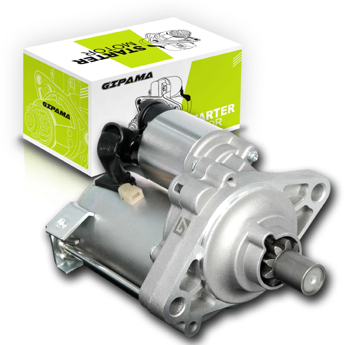 GIPAMA Starter for 98-99 2.3L Acura CL,97 2.2L Acura CL, 96-97 2.2L Accord, 98-02 2.3L Accord,96-97 2.2L Odyssey, 98 2.2L Odyssey, 96-97 2.2L Isuzu Oasis,98-99 2.3L Isuzu Oasis(17729N)