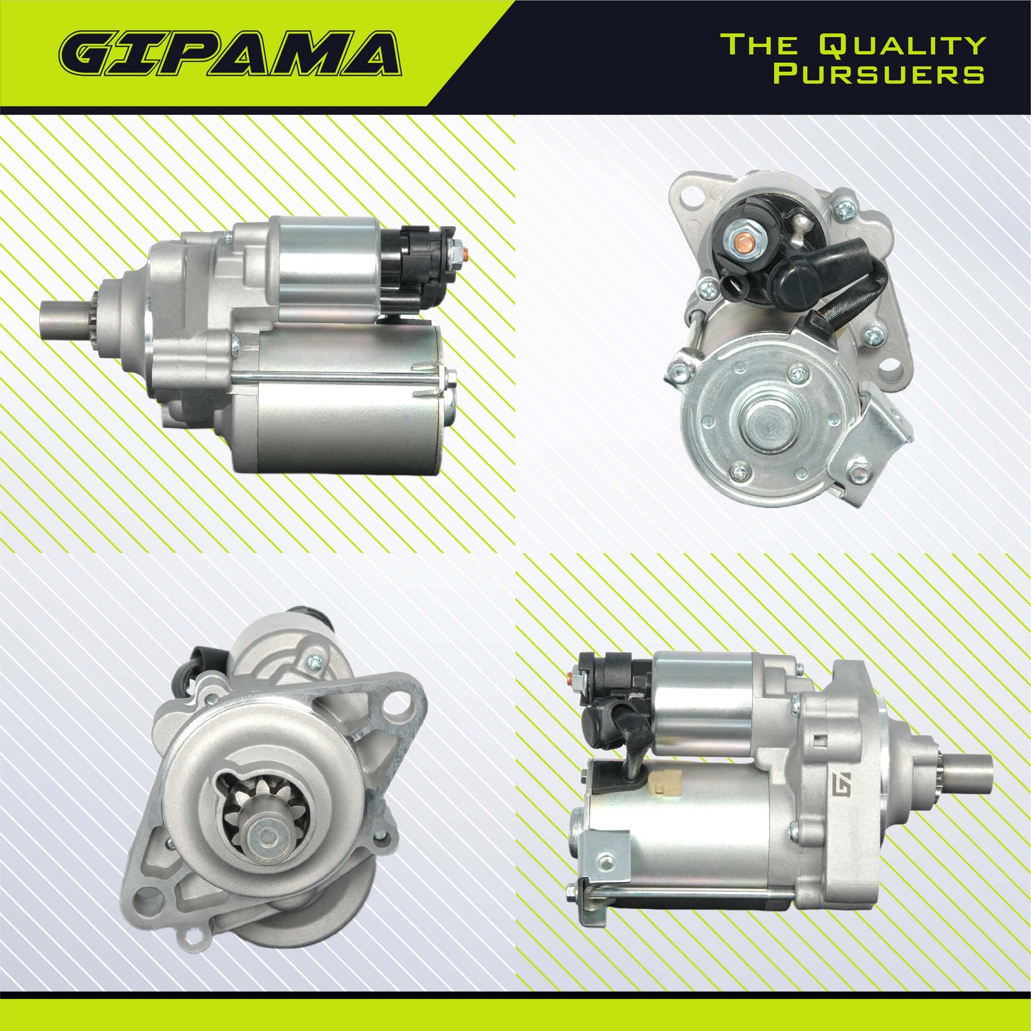 GIPAMA Starter for 98-99 2.3L Acura CL,97 2.2L Acura CL, 96-97 2.2L Accord, 98-02 2.3L Accord,96-97 2.2L Odyssey, 98 2.2L Odyssey, 96-97 2.2L Isuzu Oasis,98-99 2.3L Isuzu Oasis(17729N)