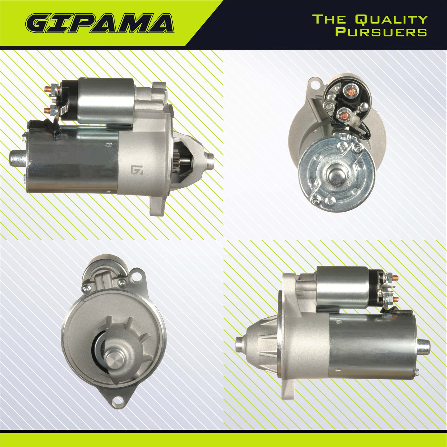 GIPAMA 3268N Starter for Ford F150/F250/F350 E150/E250/E350 Mustang Bronco Country Squire Econoline Super Duty LTD Crown Victoria Thunderbird Lincoln Mark VII Town Car Mercury Colony Park Cougar Grand