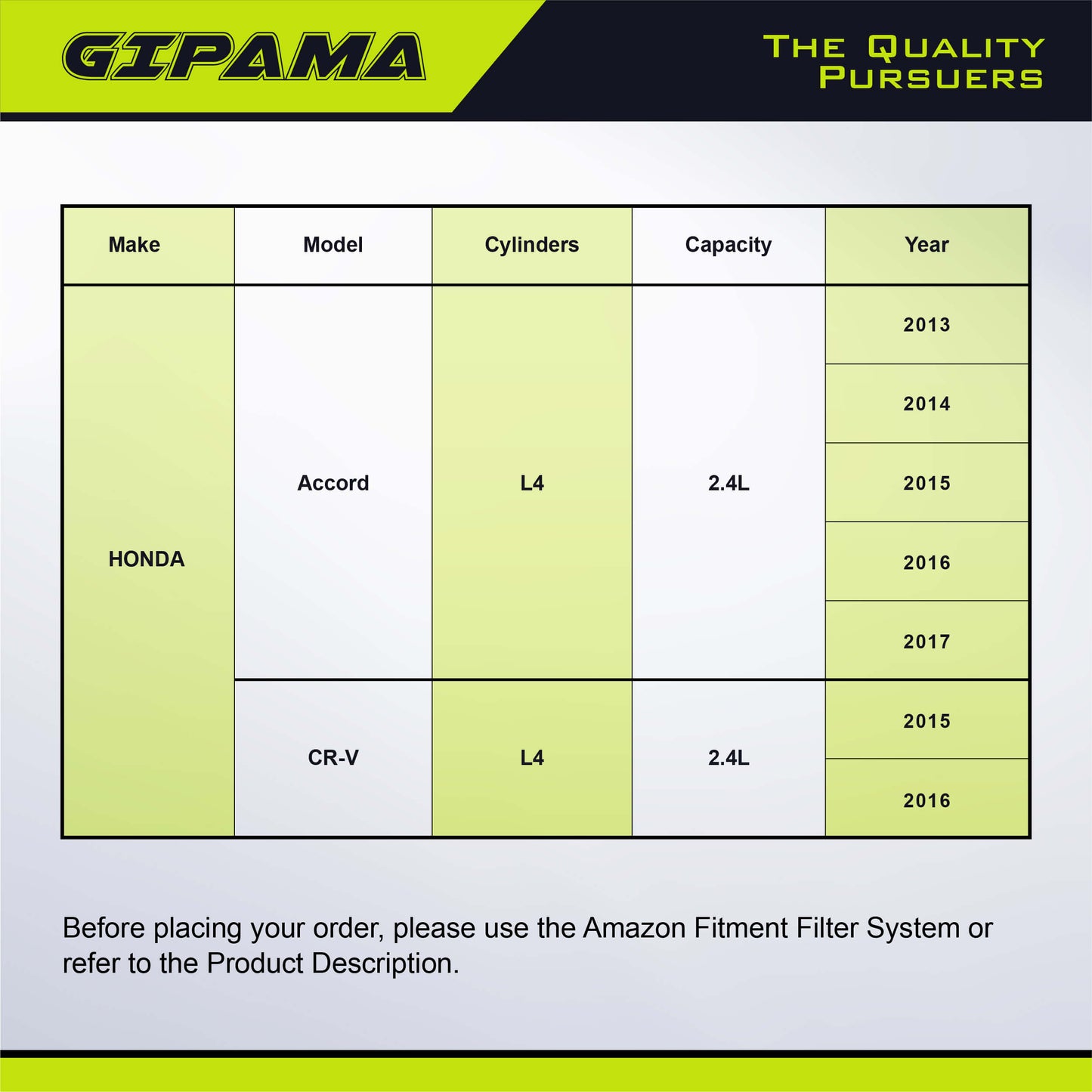 GIPAMA 10914N Starter for Honda Accord L4 2.4L 2013 2014 2015 2016 2017, CR-V L4 2.4L 2015 2016 Starter Motor 10914N