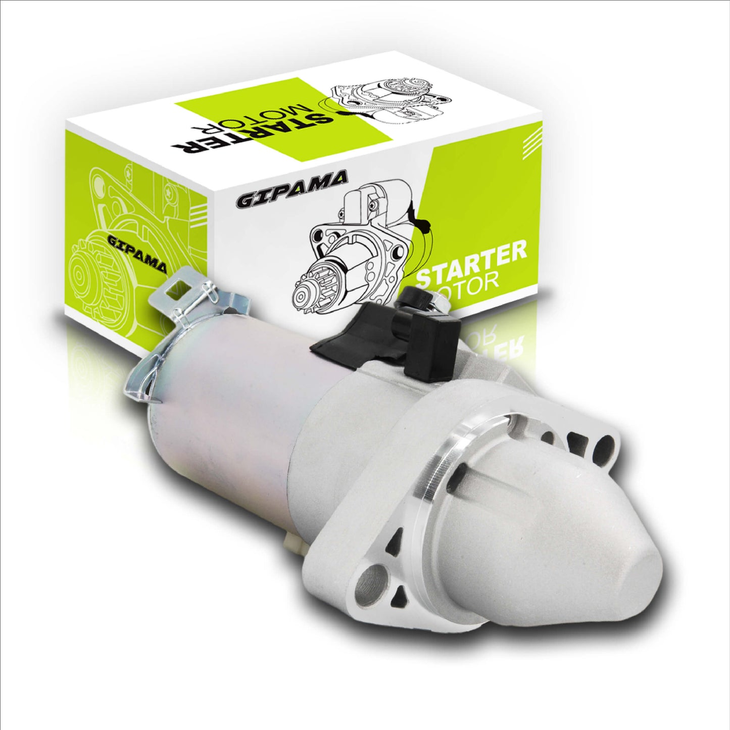 GIPAMA 17870N New Starter Compatible with 2003-2005 Honda Accord, 2003-2006 Honda Element, 2004-2005 Acura TSX, 2.4L L4 Engine, 17870N