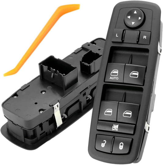 Gipama 901-486 Power Window Switch for 2011-2016 Dodge Journey, Replaces# 68084001AD, 68084001AC, 68084001AB,8+13 PINS（Driver Side)