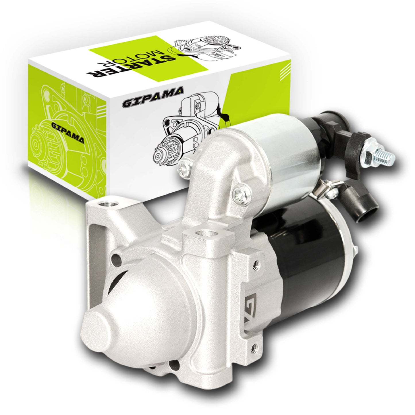 GIPAMA Starter for 2014-2019 Silverado 1500, Sierra 1500, Tahoe, Yukon, Express 3500, Express 2500, Escalade, Savana 3500, Suburban, Escalade ESV, Savana 2500, Yukon XL（10910N)