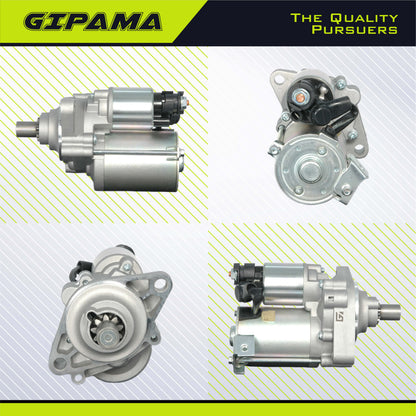 GIPAMA Starter for 98-99 2.3L Acura CL,97 2.2L Acura CL, 96-97 2.2L Accord, 98-02 2.3L Accord,96-97 2.2L Odyssey, 98 2.2L Odyssey, 96-97 2.2L Isuzu Oasis,98-99 2.3L Isuzu Oasis(17729N)