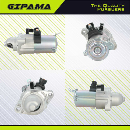 GIPAMA Starter for Acura ILX 2013 2014 2015, Honda Civic 2012 2013 2014 2015,Honda CR-V 2012 2013 2014, Honda Crosstour 2012 2013 2014 2015, L4 2.4L,(19280N)
