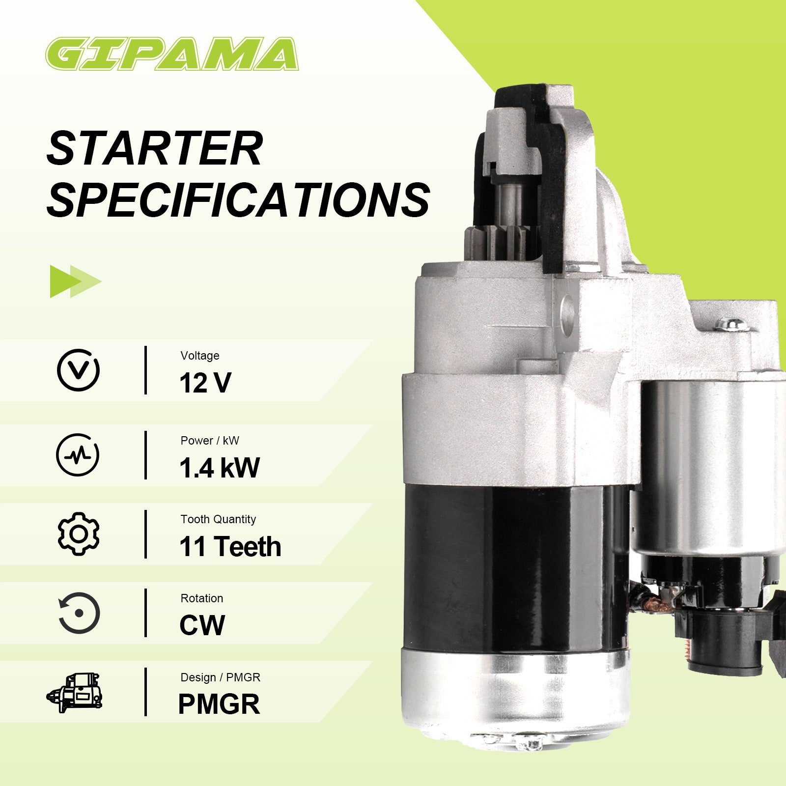 GIPAMA Starter for 17908N