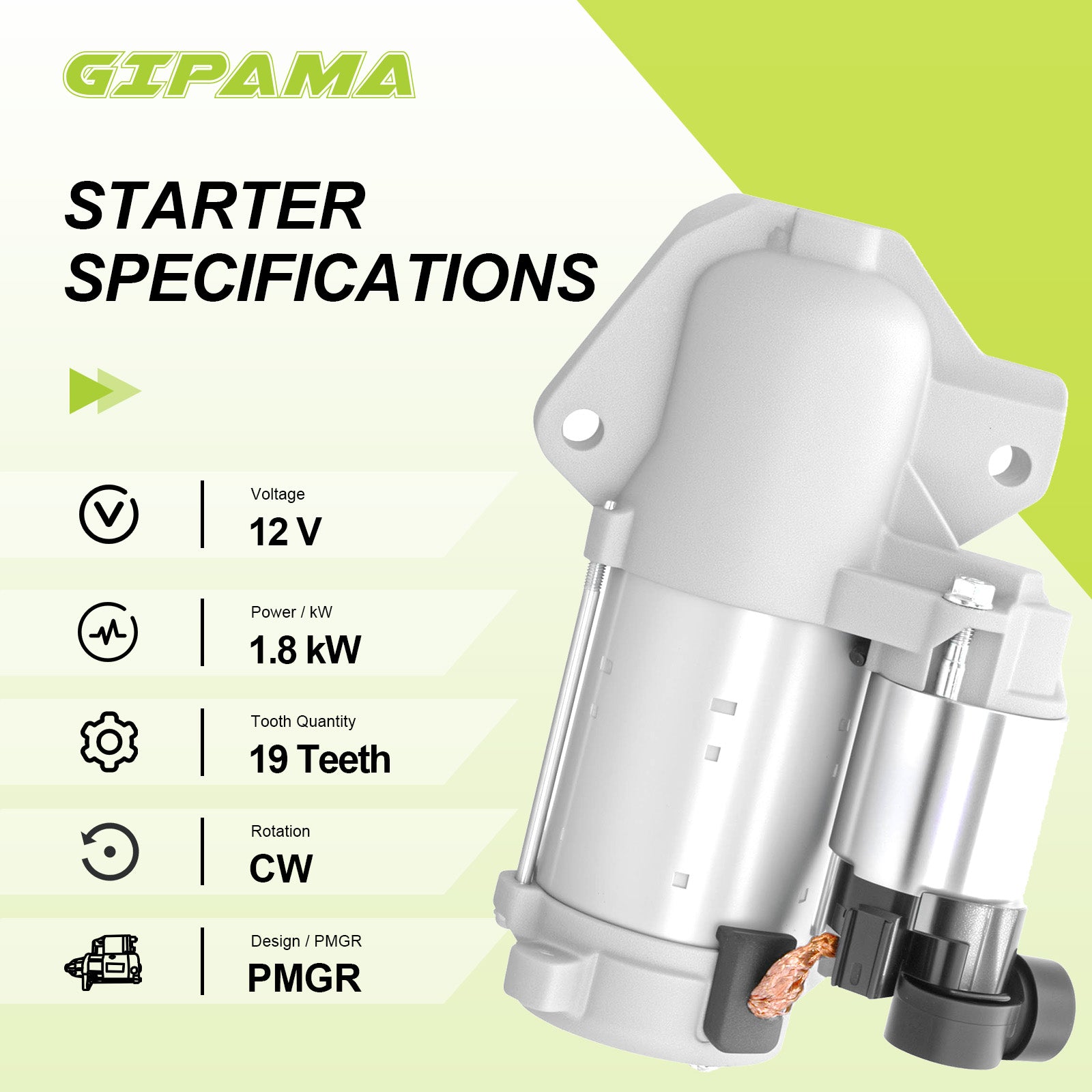 GIPAMA Starter for 19084N