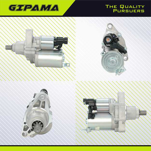 GIPAMA Starter for Acura TL 2007 2008 2010 2011 2012 2013 2014,Honda Accord 2008 2009 2010 2011 2012 2013 2014 2015 2016 2017,V6 3.7L 3.5L(19016N)