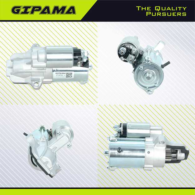 GIPAMA Starter for 2003-2013 Ford Focus,Fusion,Taurus,EcoSport,Edge,Escape,Explorer,Transit Connect; Tribute;Mercury Milan,Mariner,L4(6674N)