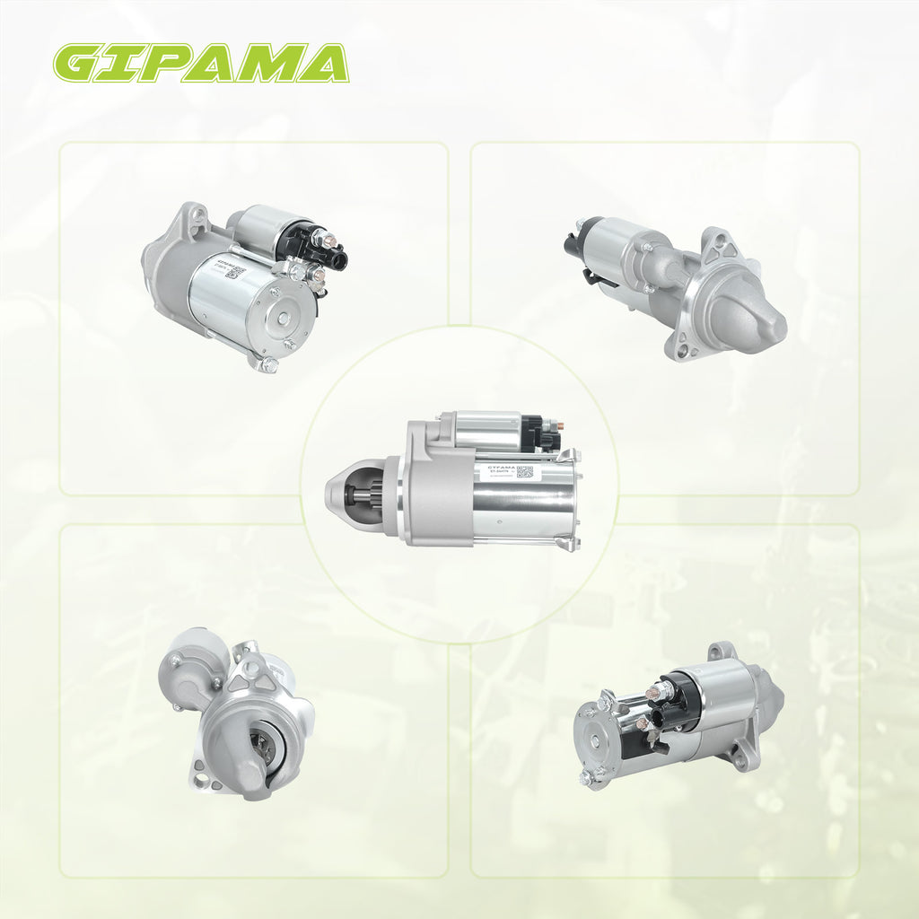 GIPAMA Starter for 2007-2019 Buick Allure,Lacrosse,Regal,Verano;Chevy Cobalt,HHR,Impala,Malibu,Captiva Sport,Equinox;Polaris Slingshot;Pontiac G5,G6,Solstice;Saab 9-3,9-3X;Saturn Aura,Sky,Vue(6947N)