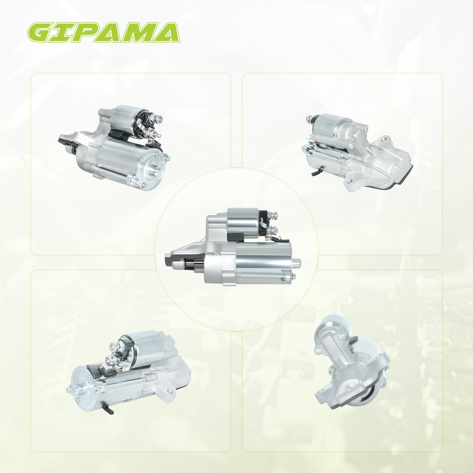GIPAMA Starter for 2003-2013 Ford Focus,Fusion,Taurus,EcoSport,Edge,Escape,Explorer,Transit Connect; Tribute;Mercury Milan,Mariner,L4(6674N)