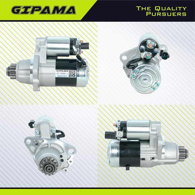 GIPAMA Starter for Nissan Altima 2002 2003 2004 2005 2006 2007;Nissan Sentra 2002 2003 2004 2005 2006,L4 2.5L(17835N)