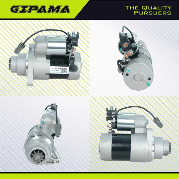 GIPAMA Starter for Infiniti G35 2003-2008;Infiniti M35 2003-2008;Infiniti FX35 2003-2008;Nissan 350Z 2003-2008,V6 3.5L(17904N）