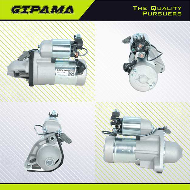 GIPAMA Starter for 2008-2023 Infiniti G25,G37,M37,Q40,Q50,Q60,Q70,Q70L,EX37,FX37,QX50,QX70;Starter Compatible with Nissan 370Z,Z, 2.5L 3.7L 3.0L,V6(17934N)