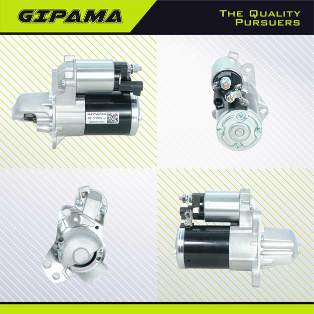 GIPAMA Starter Compatible with Chery Camaro 2010-2014, for Cadillac ATS 2013-2014, CTS 2005-2014, SRX 2006-2009, STS 2.8L 3.0L 3.6L,V6(17996N)