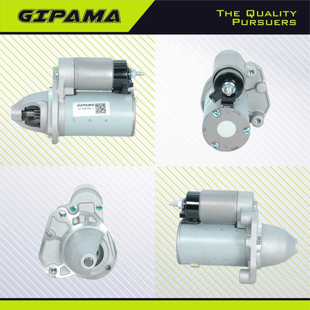 GIPAMA Starter for 2011-2023 Chrysler 200,Town & Country;Dodge Avenger,Journey,Grand Caravan;Jeep Cherokee;Ram C/V,ProMaster 1500,ProMaster 2500,ProMaster 3500;Volkswagen Routan,3.6L 3.2L,V6(19616N)