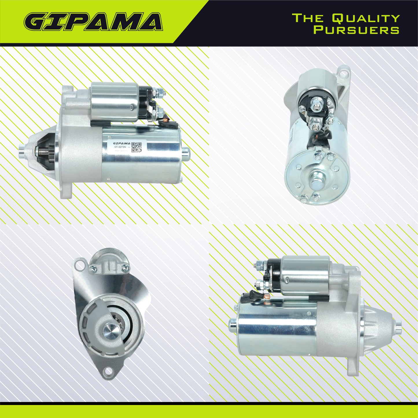 GIPAMA Starter for 1997-2011 Ford Mustang,Explorer,Explorer Sport,Explorer Sport Trac,F-100 Ranger,Ranger,Aerostar;Fit for Mazda B4000;Mercury Mountaineer,4.0L 3.0L,V6（3273N ）