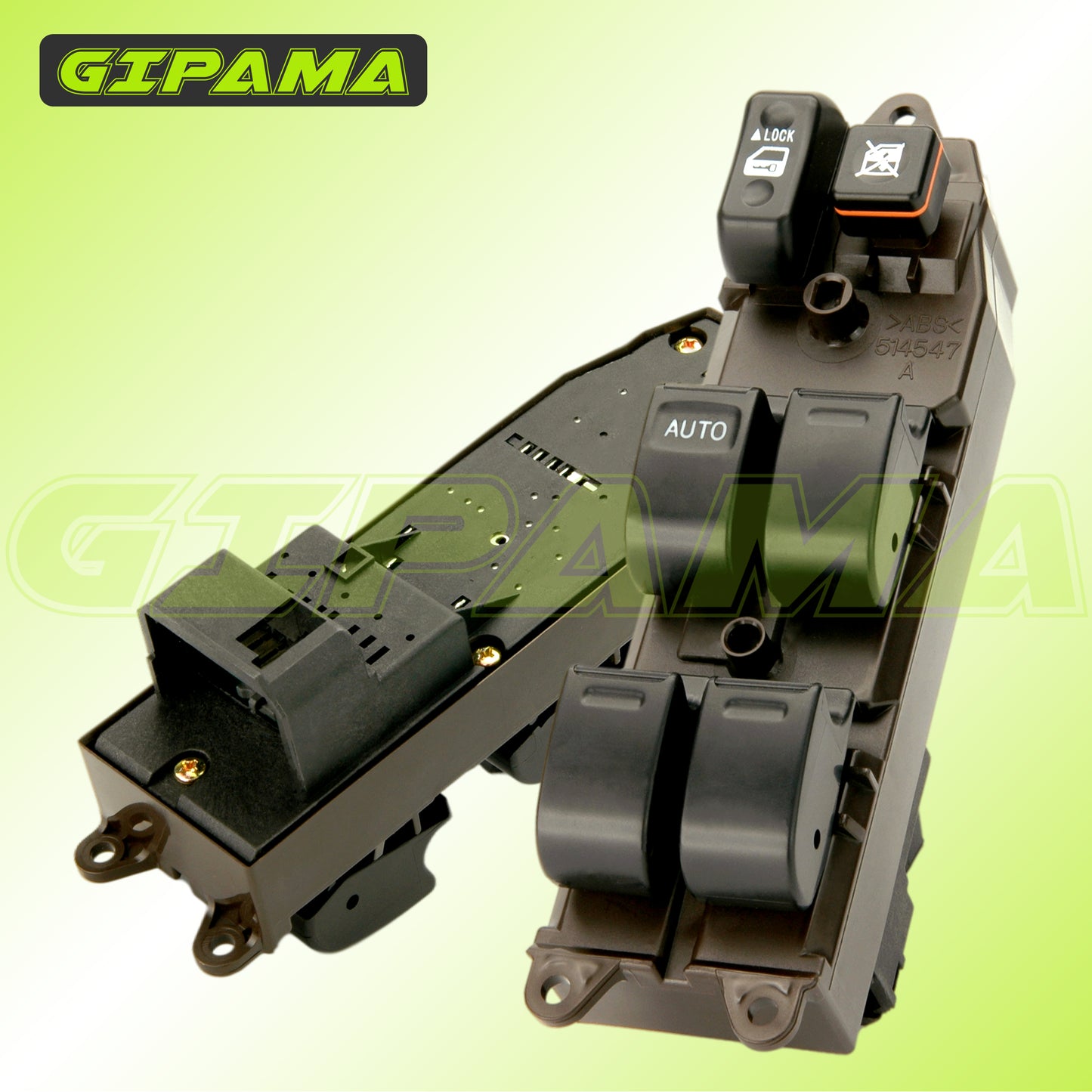 Gipama 901-705 Power Window Switch for Scion xA 2004-2006, Scion xB 2004-2006, Toyota Camry 2002-2006, Toyota Sienna 2004-2009(Driver Side)